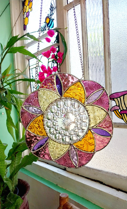Seed of life Mandala 💜🩷💛