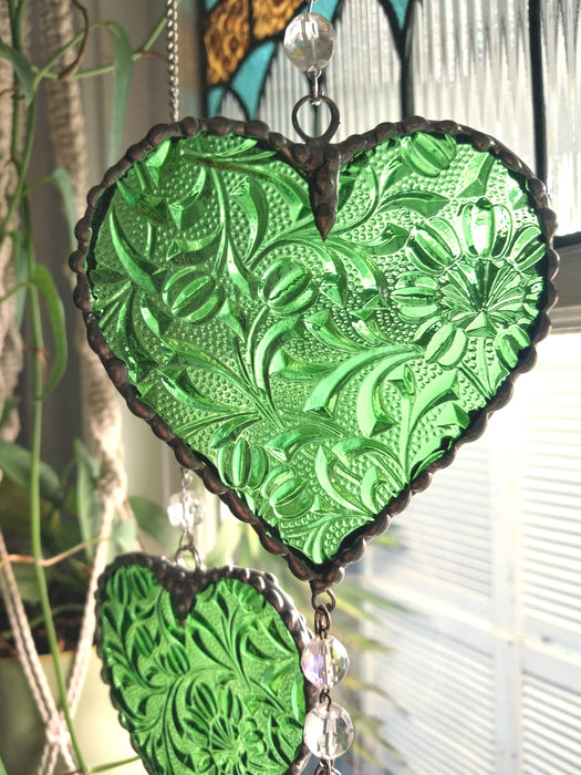 Heart of sparkling sunshine.💚             green Persian