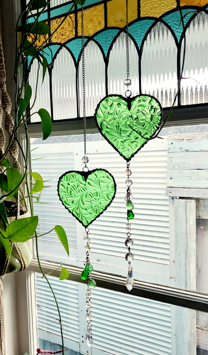 Heart of sparkling sunshine.💚             green Persian