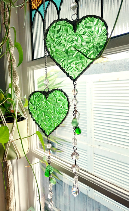 Heart of sparkling sunshine.💚             green Persian
