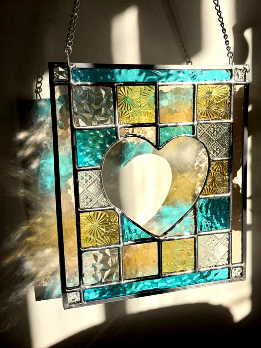 "An open heart" patchwork 5 with border