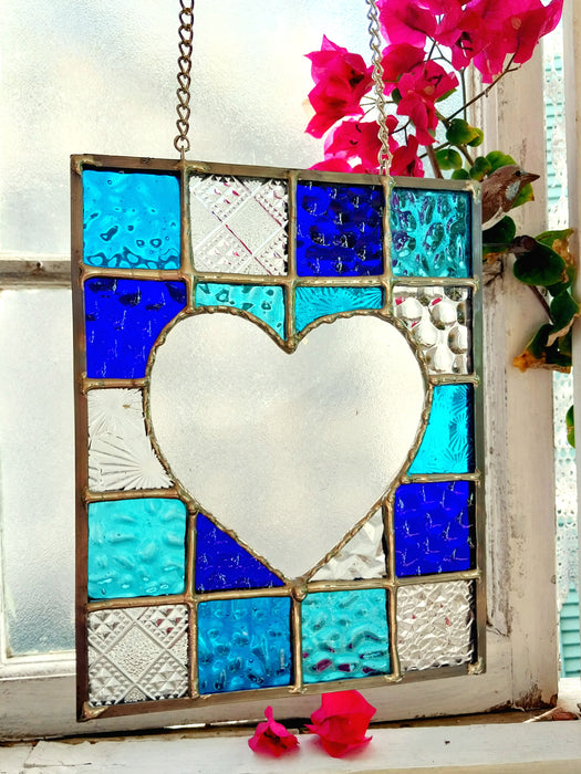 "An open heart" Patchwork 2 Blues