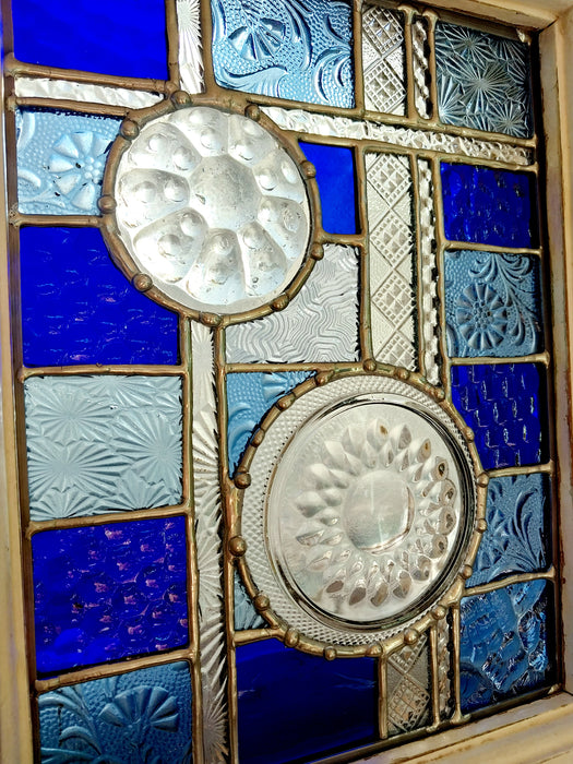 Framed Patchwork Blues🩵💙