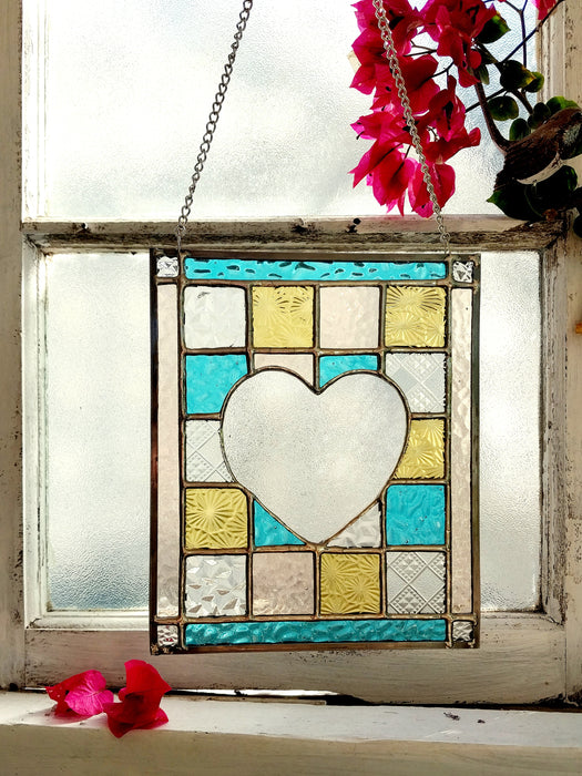"An open heart" patchwork 5 with border