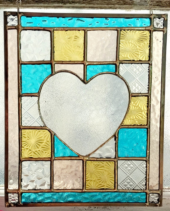 "An open heart" patchwork 5 with border
