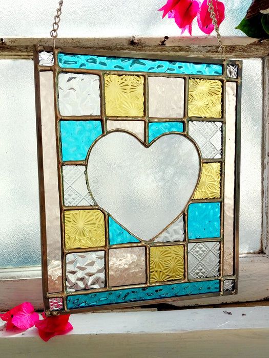 "An open heart" patchwork 5 with border