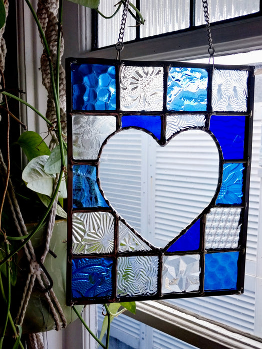 "An open heart" Patchwork 2 Blues