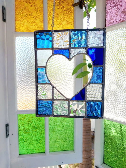 "An open heart" Patchwork 2 Blues