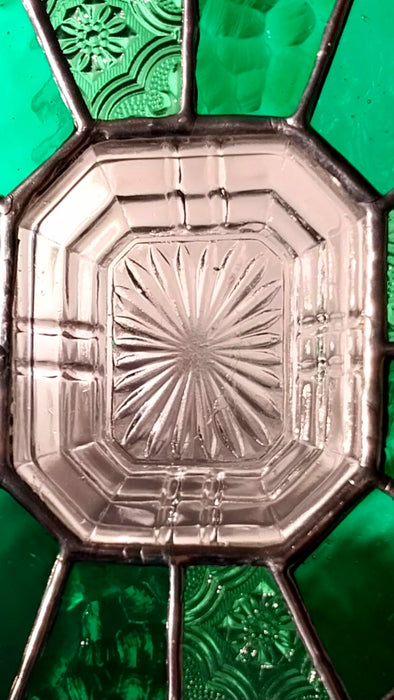 stained glass Emerald
