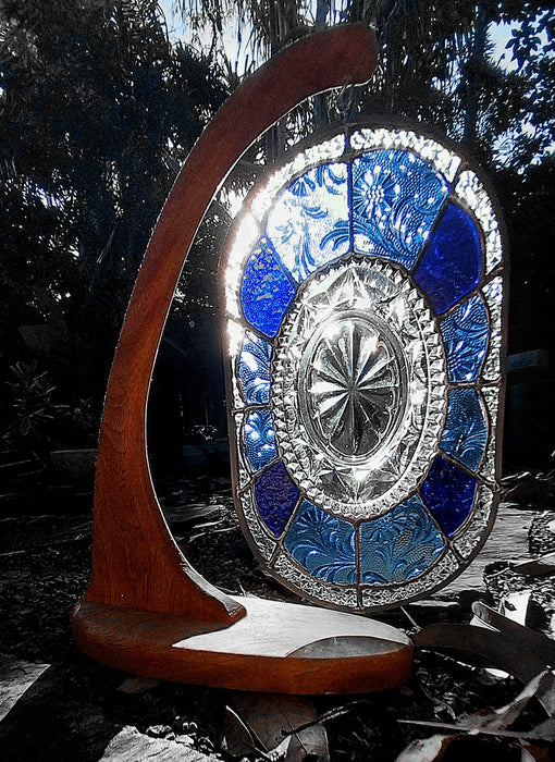 "Vintage sparkles" incl timber stand