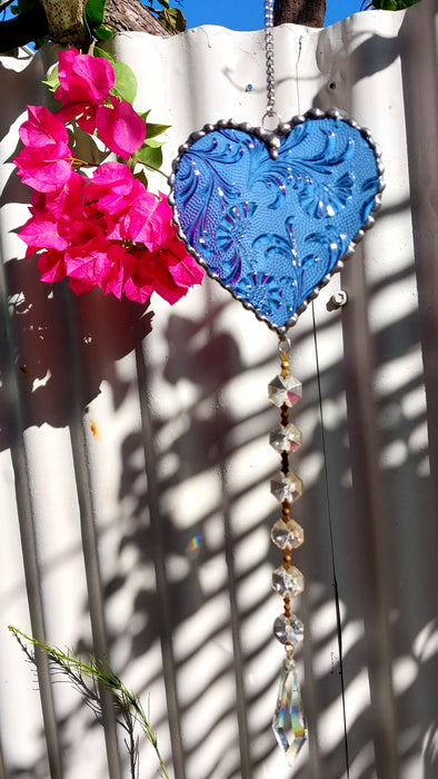 Available Saturday 13th of June 3pm AEST Heart of sparkling sunshine 💙Blue Japanese floral
