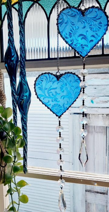Available Saturday 13th of June 3pm AEST Heart of sparkling sunshine 💙Blue Japanese floral