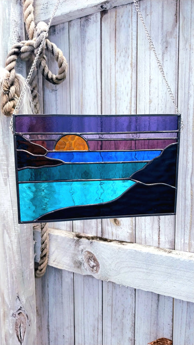 Sunset on the rocks