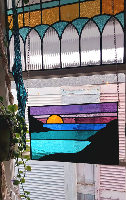 Sunset on the rocks