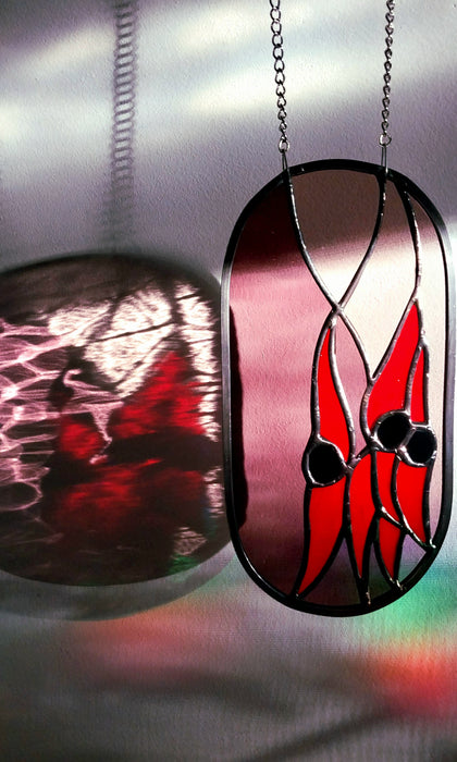 Available Saturday 25 July 3PM AEST Sturt's desert pea at twilight