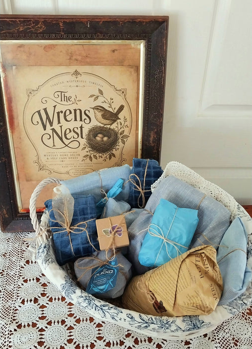 Vintage Blue willow Mystery box 4