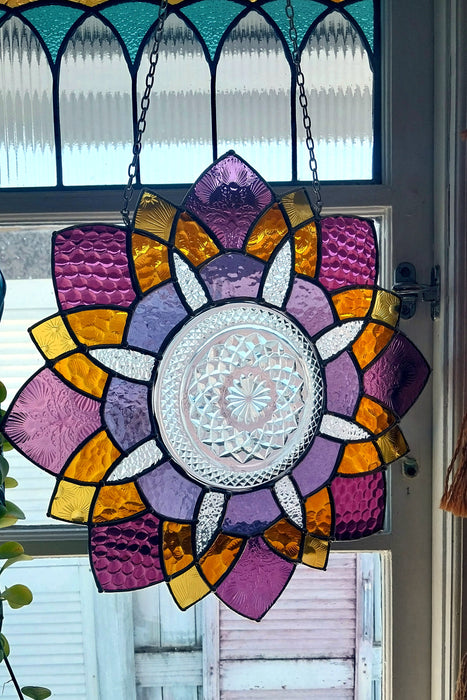 Made to order, large Mandala in the colour of your choice.