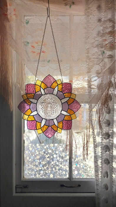 Made to order, large Mandala in the colour of your choice.