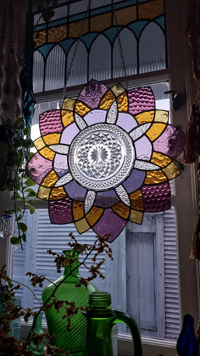 Made to order, large Mandala in the colour of your choice.