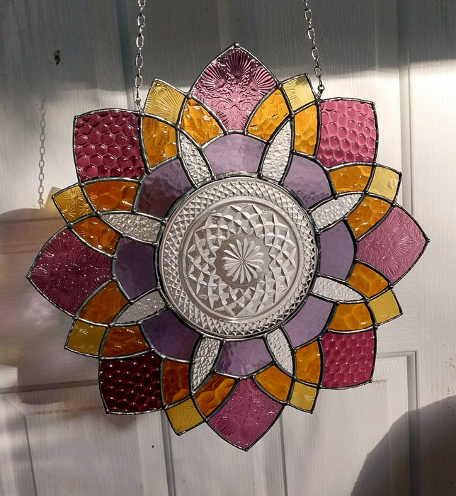 Made to order, large Mandala in the colour of your choice.