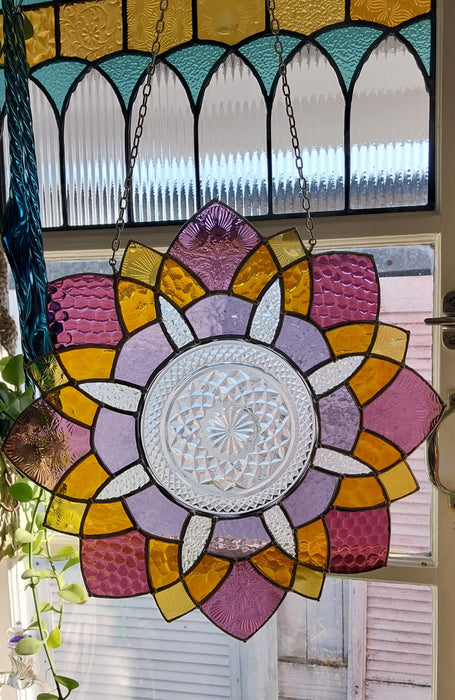 Made to order, large Mandala in the colour of your choice.