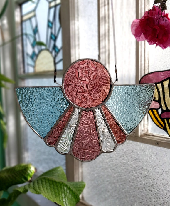 Available Saturday 3pm AEST.       Art deco "Lalique" English Rose