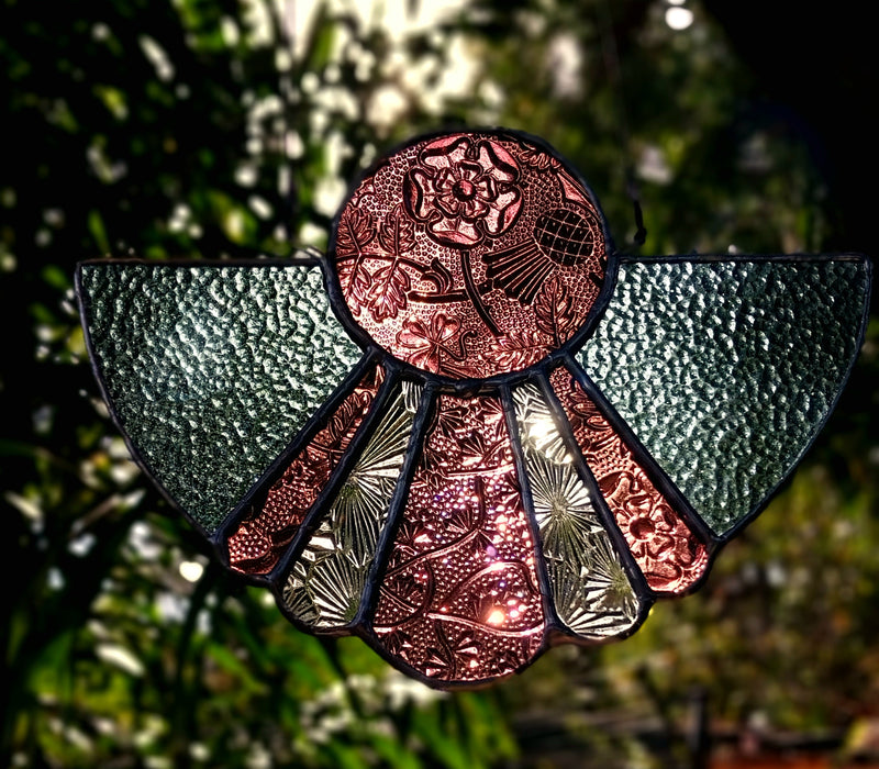 Available Saturday 3pm AEST.       Art deco "Lalique" English Rose