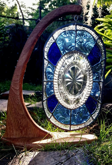 "Vintage sparkles" incl timber stand