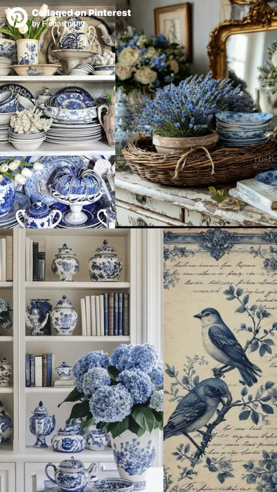 Vintage Blue willow Mystery box 4