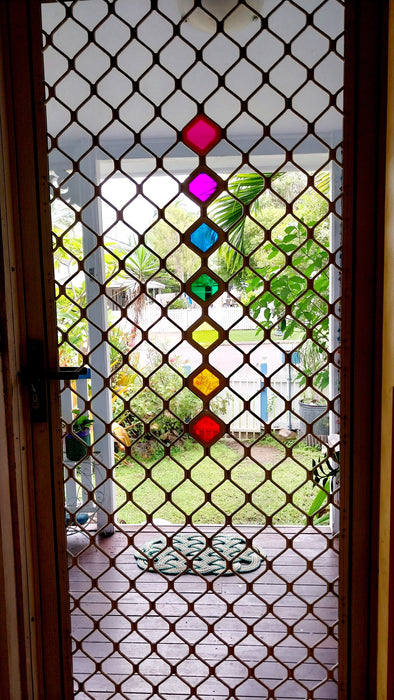Screen mosaics.                    Diamond Dazzler's Chakra 7 colours