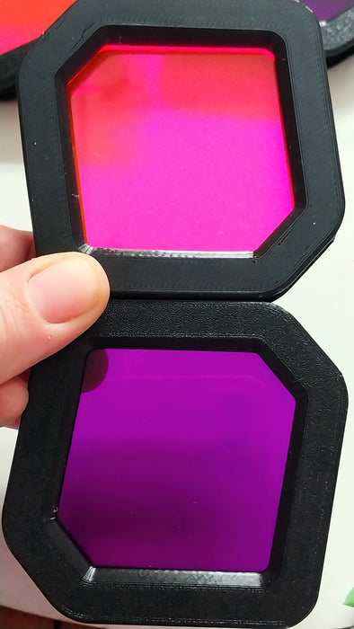 Screen mosaics.                    Diamond Dazzler's Pink & purple